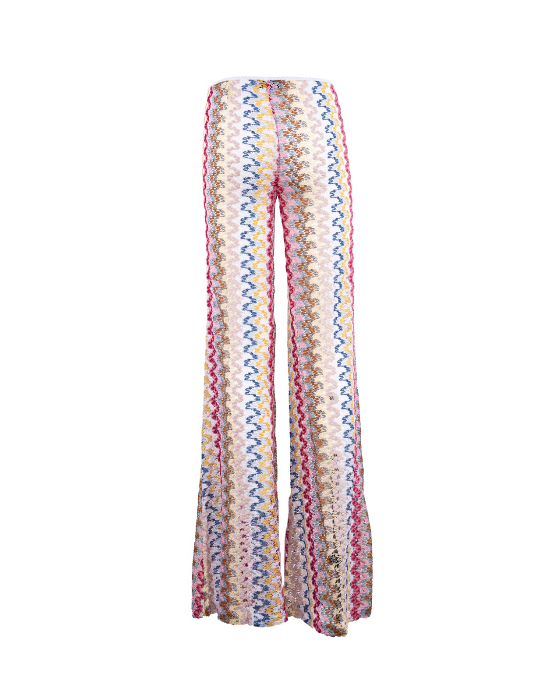 shop MISSONI  Pantalone: Missoni pantaloni flare a vita bassa in pizzo di viscosa lamé.
Pantaloni a vita bassa.
Pizzo di viscosa mito lamé.
Modello flare.
Composizione: 95%Viscosa, 5%Fibra Metallizzata.
Made in Italy.. MC25SI00 BR0000-S01FQ number 2016288